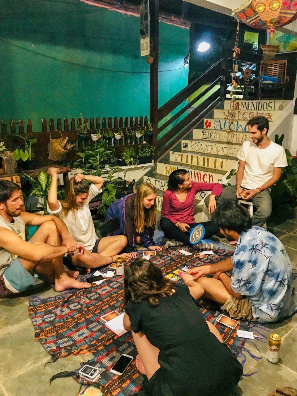 Mahalo Hostel Vila do Abraao Bagian luar foto